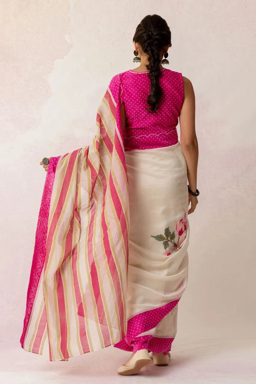 MG 557 Plain Linen Digital Printed Daily Wear Saree Wholesale Price In Surat
